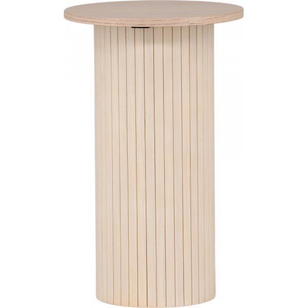 Bianca sidebord Ø40 cm - Whitewash Bianca sidebord Ø40 cm - Whitewash