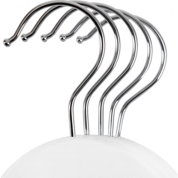 Kleshenger, tre, 44,5 cm, 50-pakning - Hvit