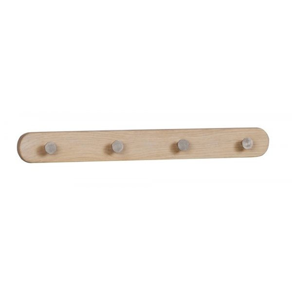 Confect kroklist - 4 kroker - Whitewash-eik/metall