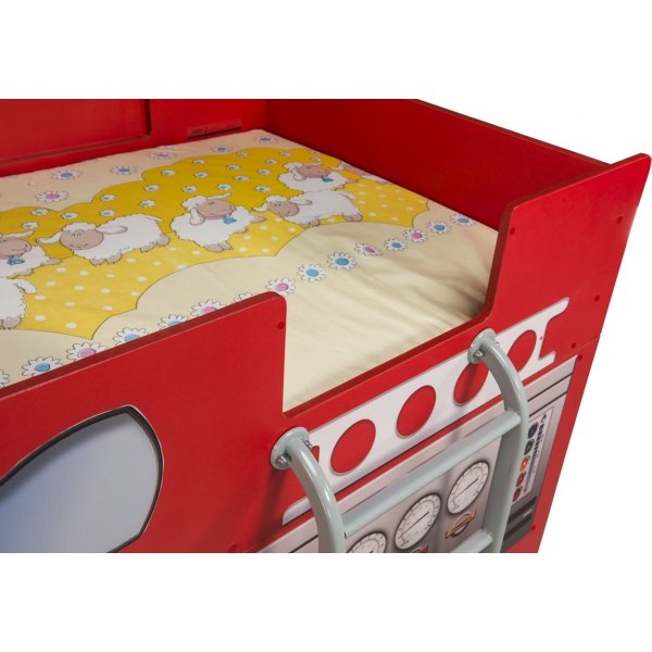 Brandbil Alfons flatseng - 90x190 cm Brandbil Alfons flatseng - 90x190 cm