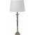 Salong bordlampe - Slv/offwhite - 55 cm