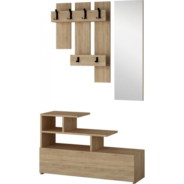 Vesty gangmøbel - Eik Vesty gangmøbel - Eik