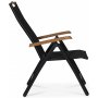 Ekens stillingsstol - Svart aluminium / Polywood