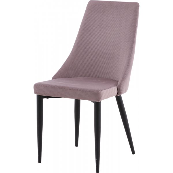 Laila spisestol - Rosa kordfløyel Laila spisestol - Rosa kordfløyel