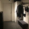 Kundebilde Sture sittebenk med hjul og oppbevaring 90 - svart