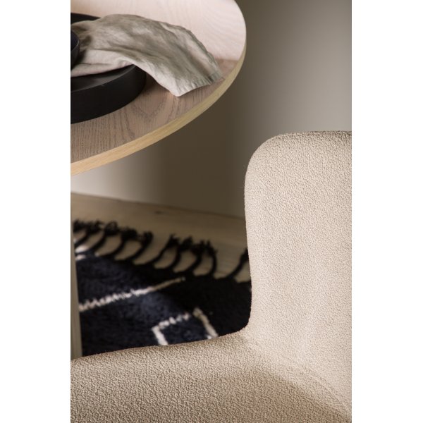 Modesto spisestol - Beige boucle Modesto spisestol - Beige boucle