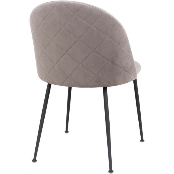 Spisestol i Genève - grå/svart Spisestol i Genève - grå/svart