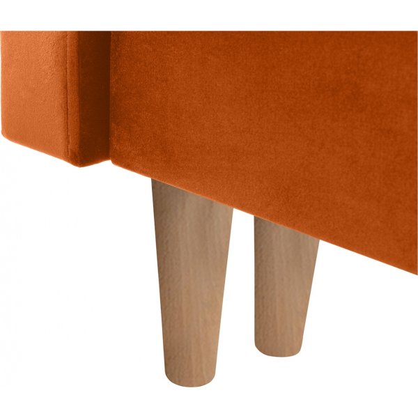 Noret sovesofa divansofa - Oransje rød Noret sovesofa divansofa - Oransje rød