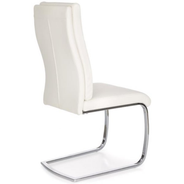 Stol Bonita - Hvit/krom Stol Bonita - Hvit/krom