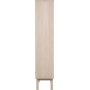 A-Line glassskap 190 cm - Hvit