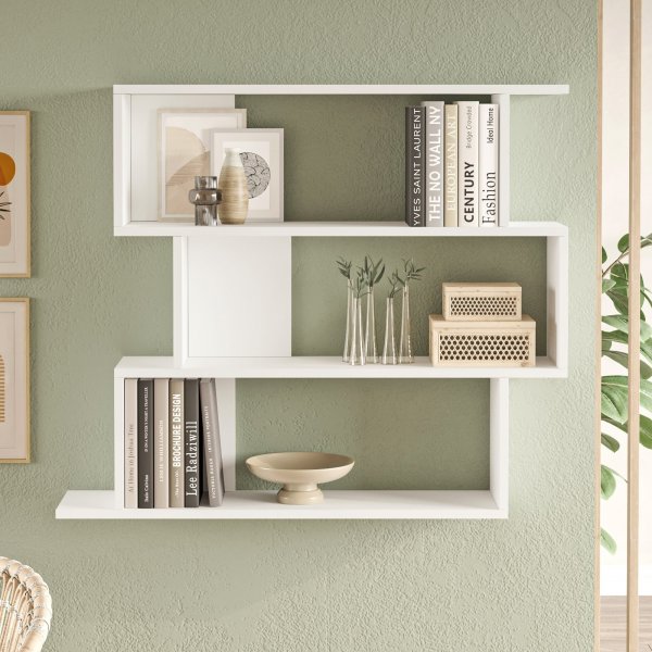 Livsbokhylle 2 - Hvit