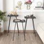 Luiz bord 29 x 29 cm - Antrasitt