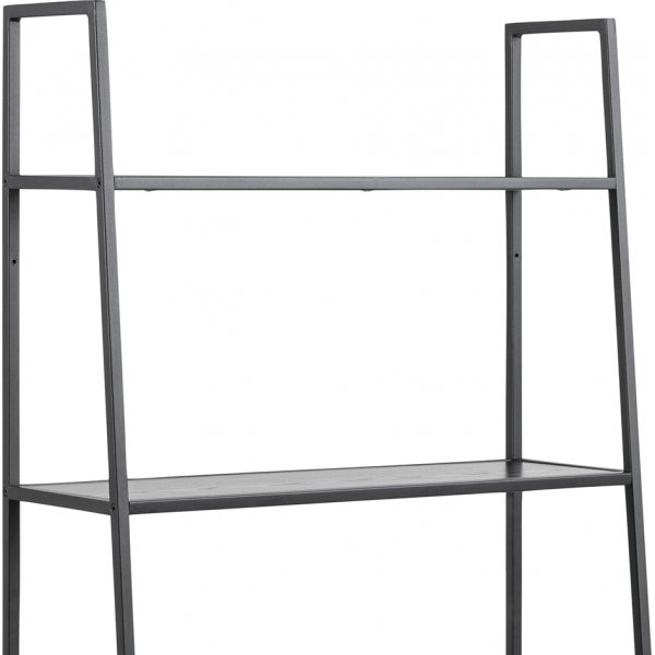 Seaford stigehylle 77x174 cm - Sort