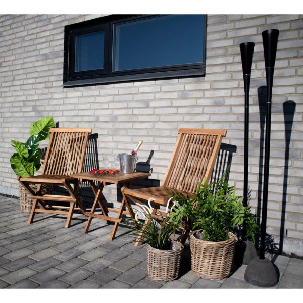 Bilbao salongbord - Teak + Treolje til mbler