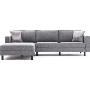 Grnnkl sofa venstre - Gr lin