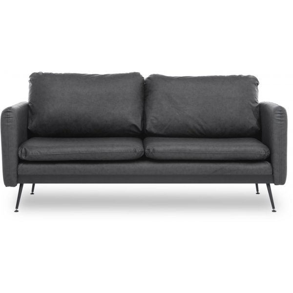 Sjötorp 2-seter sofa i Svart PU Sjötorp 2-seter sofa i Svart PU