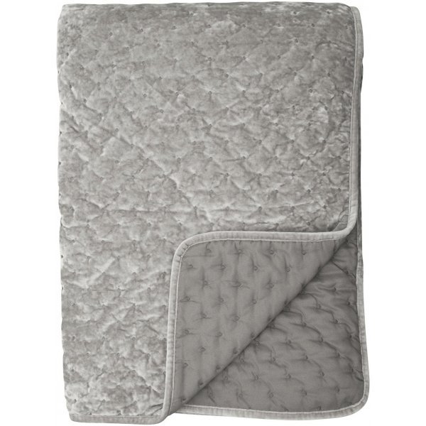 Cia sengeteppe dobbelt 260 x 260 cm - Beige flyel