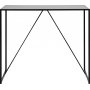Seaford barbord 120 x 60 cm - Sort