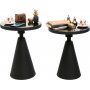 Chalice sidebord sett 50/55 cm - Sort