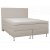 Kontinentalseng 180x200 cm beige pocketfj�rer 5 soner