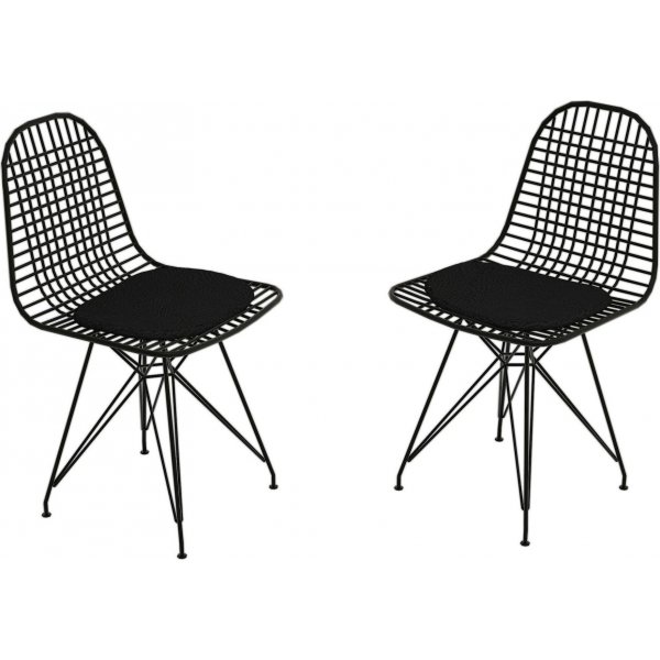 Kafka stolsett - Svart Kafka stolsett - Svart