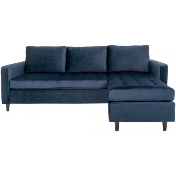 Firenze divansofa - Mrk Bl/Svart