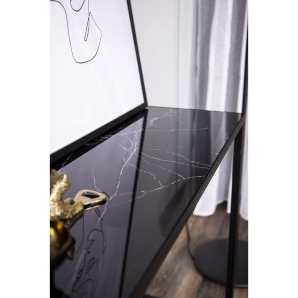 Avlastningsbord Slope - Svart / Messing Avlastningsbord Slope - Svart / Messing