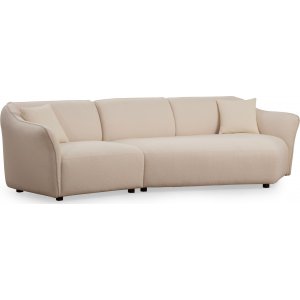 Mentis divan sofa 288 cm - Krem