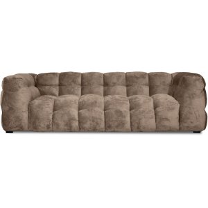 Nivou 3-seters sofa - Brown Chenille (Milton New 04) Nivou 3-seters sofa - Brown Chenille (Milton New 04)