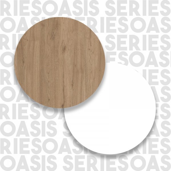 Oasis hallmøbler - Eik/hvit Oasis hallmøbler - Eik/hvit