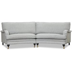 Howard 4-seter buet sofa 295 cm - Grå Howard 4-seter buet sofa 295 cm - Grå