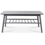 Salt grtt salongbord med hylle 110 x 60 cm