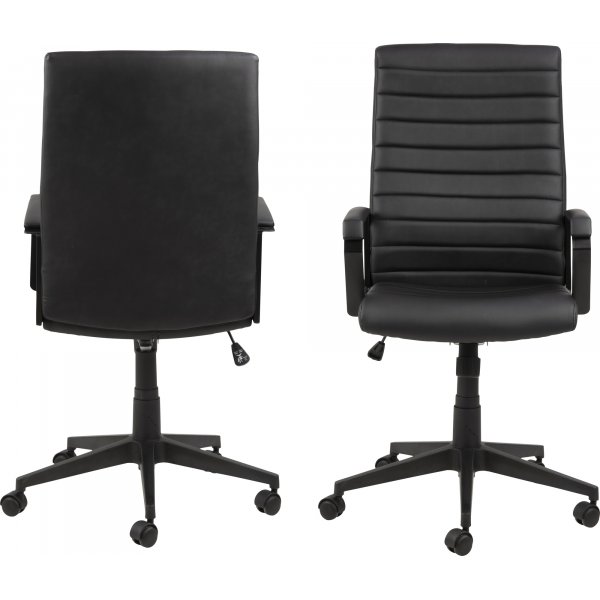 Charles kontorstol - Svart