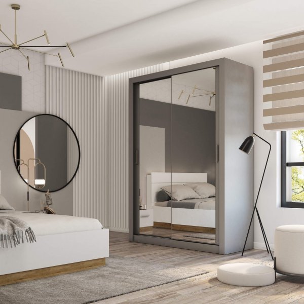 Einar garderobe 17 - Grå Einar garderobe 17 - Grå