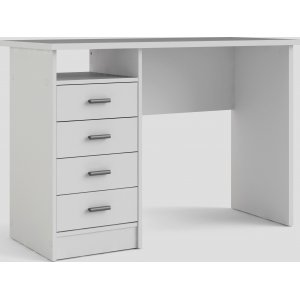 Function Plus skrivebord 110 x 48,5 x 76 cm - Hvit