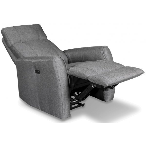 Enjoy Elof El-Recliner - Lenestol i grått stoff Enjoy Elof El-Recliner - Lenestol i grått stoff