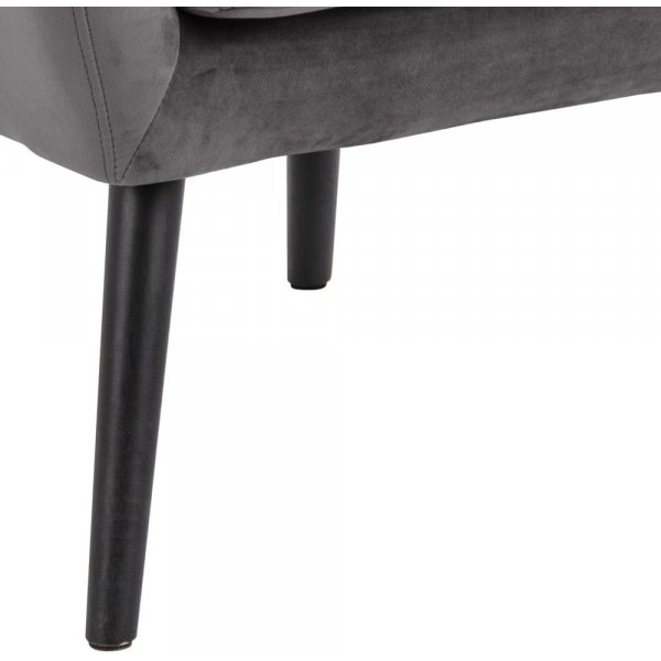 Astro lenestol - Mrkegr/svart