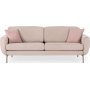 Mint 3-seters sofa - Pudderrosa