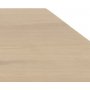 Mallow spisebord 190 cm - Eik/sort