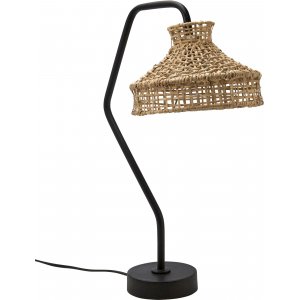 Loft bordlampe - Rotting/svart - 22 cm