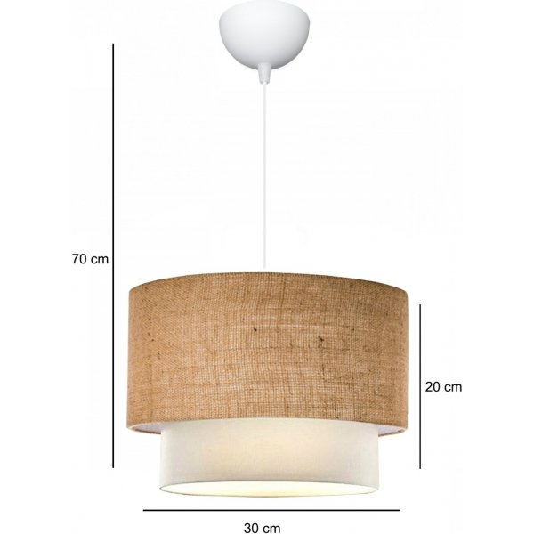 Fotilo taklampe - Beige Fotilo taklampe - Beige