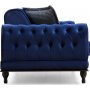 Arredo Capitone v2 3-seters sovesofa - Marinebl