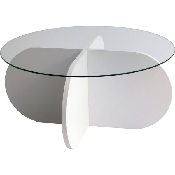 Bubbel salongbord - Hvit