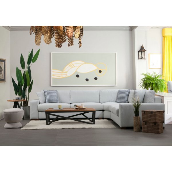 Lombardo hjørnesofa - Beige Lombardo hjørnesofa - Beige