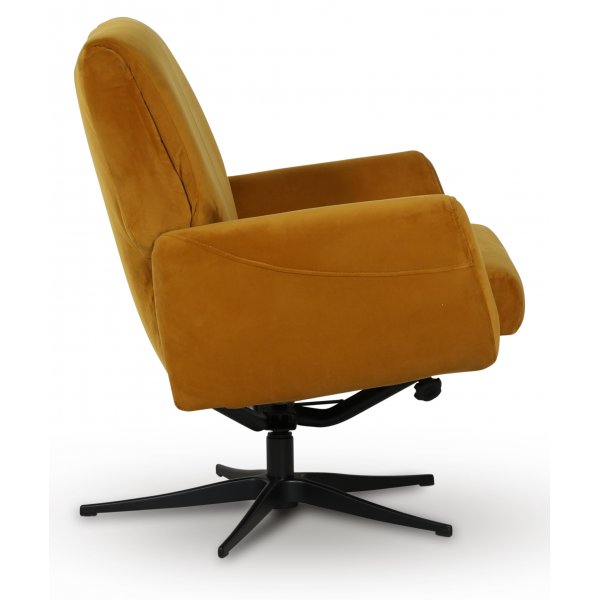 Lenestol Midsjö (Recliner) - Gul fløyel Lenestol Midsjö (Recliner) - Gul fløyel