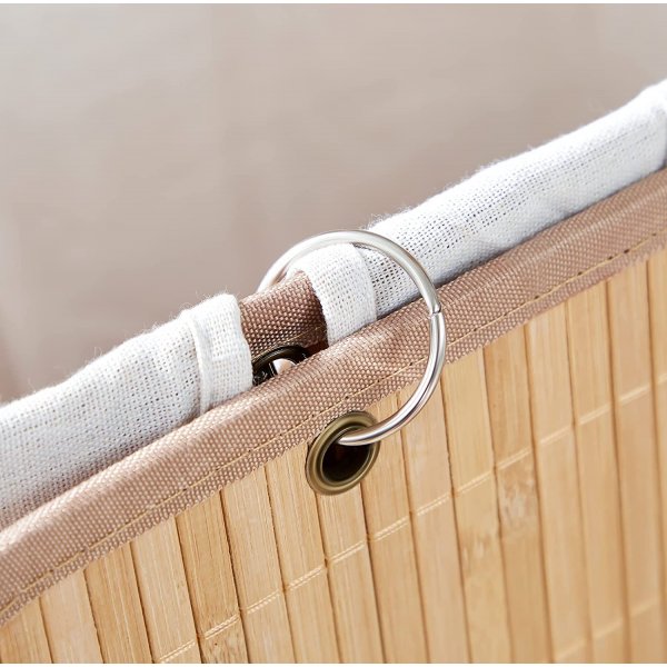 Carolin skittentyskurv 72 l - Bambus