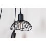 Ntthult taklampe - Svart