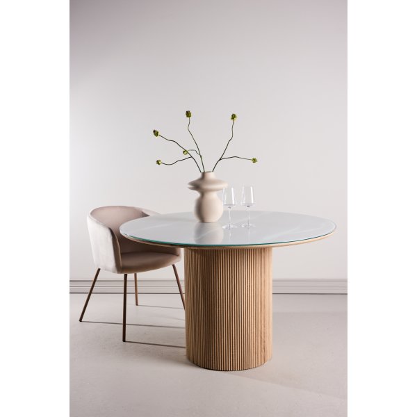 Hrn rundt spisebord 120 cm