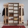 Garmanto hallmbler 180 cm - Sonoma eik/bilde