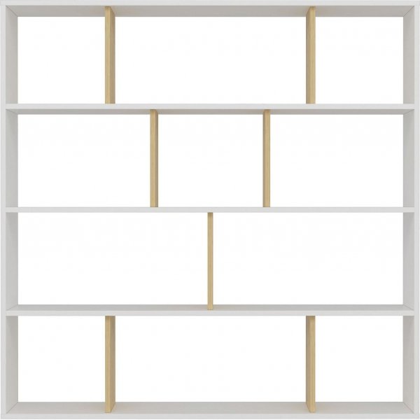 Hodbi bokhylle - Hvit/eik Hodbi bokhylle - Hvit/eik